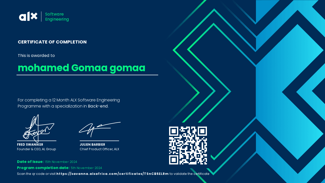 ALX Software Engineering