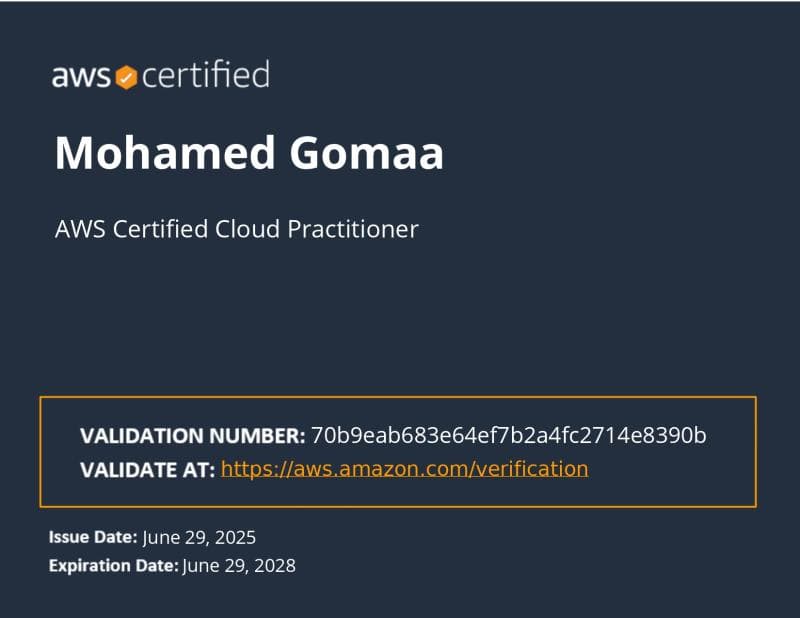 AWS Certified Cloud Practitioner